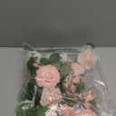 Floroom Artificial Flowers 25pcs Real Looking Blush Ombre Colors Foam Fake Roses with Stems for DIY Wedding Bouquets Bridal Shower Pink Centerpieces Floral Arrangements Party Tables Home Decorations (25pcs Regular 3", Shades of Blush)