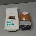 Pet Parents Washable Belly Bands for Male Dogs (3pack) + Extendrs of Durable Dog Diapers Male, Premium Male Dog Diapers & Dog Wraps (Medium, Natural) (Medium (16-20"))