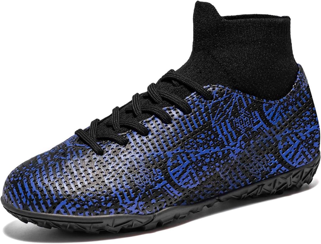 Boys Indoor Turf Soccer Shoes Unisex Football Futsal Shoes