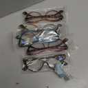 NOVIVON Reading Glasses for Women 5 Pack, Blue Light Blocking Readers Vintage Cat Eye Eyeglasses Anti Glare Filter UV Ray