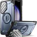 SUPCASE Case for Samsung Galaxy S24 Ultra Phone Case Tilt | with Stand, Built-in Camera Cover, Kickstand, S Pen Friendly, Compatible with MagSafe, Heavy Duty, Rugged, Magnetic