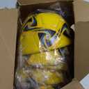 Libima 13 Pcs Soccer Ball Bulk 10 Pcs Official Soccer Ball with 2 Pump and Carry Bag Indoor Outdoor Training Game Sport Gift for Youth Adult Back to School (Size5, Blue, Yellow)