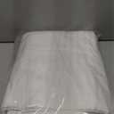 Hotel Bedding Duvet Cover Full Size Cotton White Satin Striped Textured with Zipper - Duvet Cover Full 3 Pcs Set 79x90 - Comforter Cover/Quilt Cover Full Size