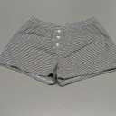 Womens Y2K Pajama Shorts Low Waist Striped Floral Lounge Boxers Pj Bottoms Comfy Sleep Shorts (Small)