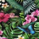 Short Sarong Wraps for Women Beach Sarongs Cover Up Bikini Wrap Skirt Swimsuit Sarong Bathing Suit Coverup (Palm Leaf Floral)