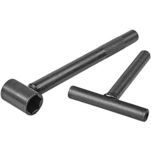 2Pcs Motorcycle Scooter Valve Tool, Valve Screw Repair Wrench, Adjusting Square Hexagonal Hole Tool, Tappet Engine Adjustable Wrenches