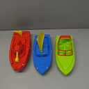 Toy Boats, 3 PCS Boat Bath Toy Toddler Pool Toys, Toy Boats for Water Play Plastic Toy Boats for Toddlers 1-3
