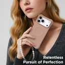 for iPhone 17 Pro Case, Compatible with MagSafe, Screen Protector +[Integrated Silicone Camera Control Button], Shockproof Protective Magnetic Case for iPhone 17 Pro 6.3", Light Brown