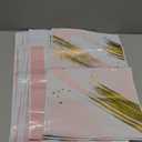 Poly Mailers 10x13 28 Pack | Self-Sealing Shipping Bags Envelopes for Small Business | Waterproof Durable Packaging | Variety Sample Pack | Thank You Floral Cat Gold | à la mode Mailers