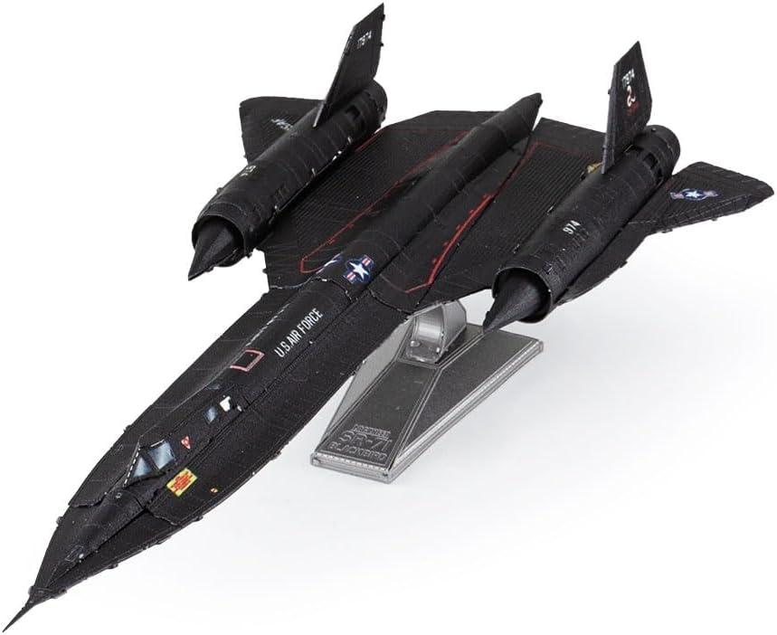 Metal Earth SR-71 Blackbird Color 3D Metal Model Kit Fascinations