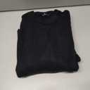 LILLUSORY Women 2 Piece Outfits Sweatsuit Oversized Knit Pullover Sweater Tops Wide Leg Pants Lounge Set (Medium, Black)