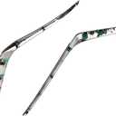 Front Grille Trim Molding Chrome Set Compatible with Nissan Altima 2023 2024 2025 Replace 620759HF0A 620749HF0A Front Bumper Grille Trim Driver and Passenger Side (Silver)