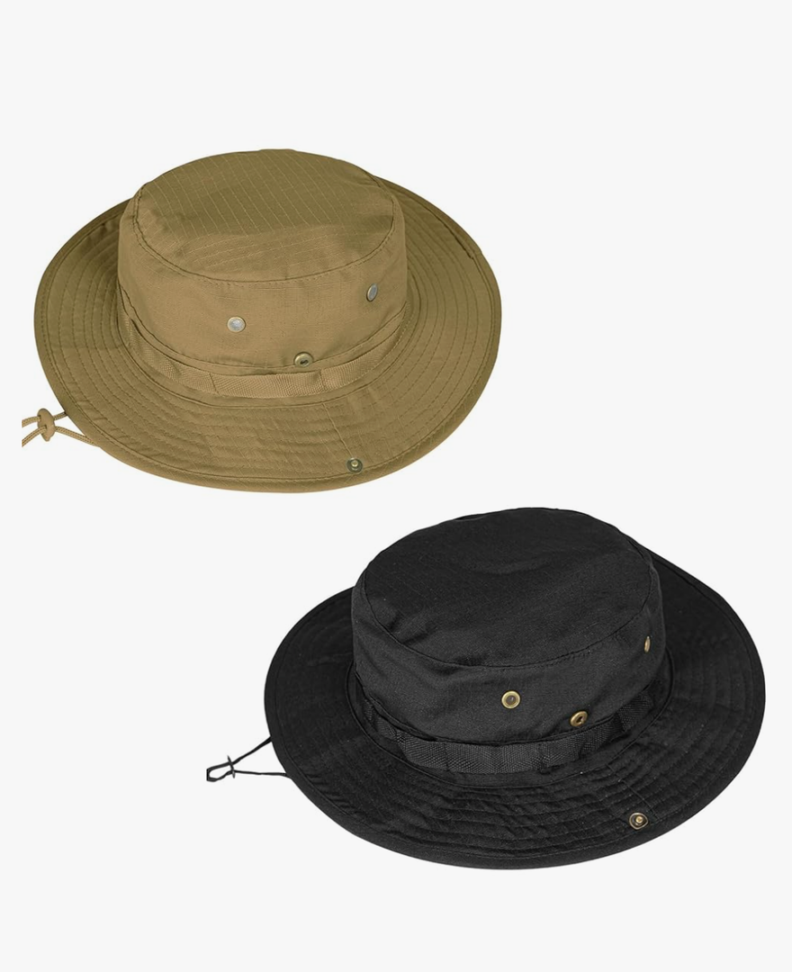 Sun Hats for Men Women Boonie Hat UPF 50+ Bucket Hat Wide Brim UV Protection Fishing Hiking Safari Outdoor Hats
