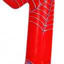 Red Blue Spider 1st Birthday Candles Number 1 Candle Cake Topper Spider Cartoon Themed Happy 1st Birthday Cake Decorations for Boys Girls Kids Party Supplies Spider Ornament Décor