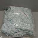 Amazon Basics Lightweight Breathable Wrinkle Resistant Microfiber 4-Piece Bed Sheet Set with 14-Inch Deep Pockets, Full, Aqua Fern, Printed