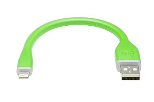 CELLCandy Ultra Flexible 6inch Charge and Sync USB-to-Micro USB Cable - GREEN