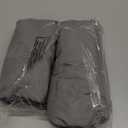 Square Playard/Playpen Fitted Sheets, Perfect for New Room2 / TotBloc Portable Playard, 2 Pack, Ultra Soft Microfiber, Fitted Playpen Sheet, Grey. (Gray)