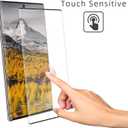 XDesign [2+2 Pack Galaxy S22 Ultra Screen Protector, 9H Tempered Glass Scratch Resistant, Ultrasonic Fingerprint Support, For Samsung Galaxy S22 Ultra 5G 6.8 Inch Glass Screen Protector