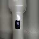 Hair Crimper Waver Curling Iron, 1/2 Inch Beach Waves Curling Wands, Ceramic 2 Barrels Deep Waver, Dual Voltage Hair Culer Tools with EU/UK Plug Adapter,12 Temps, 30S Heat up, Auto-Off (White Gold)