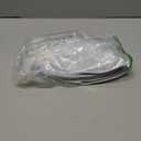 Snowkingdom Round Silver Placemats Set of 18, 15 Inch Round Metallic Hollow Vinyl Place Mats, Washable Easy Clean Wipeable Non Slip PVC Kitchen Dining Table Mats for Wedding Outdoor Party Decoration