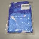 Boys Two Piece Rash Guard Swimsuits Sets Bathing Suits with Trunks 4-12 Years (B1 Blue)