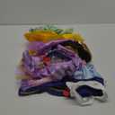 Princess Dress Up Clothes for Little Girl Role Play Costume Gift Set Princess Dress Up Toys for Toddler Girls (Purple)