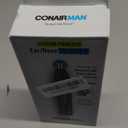 ConairMan Nose Hair Trimmer for Men, For Nose, Ear, and Eyebrows, Patent 360 Bevel Blade for No Pull, No Snag Trimming Experience, Cordless Lithium-Powered Trimmer with Drawstring Bag (1 Count (Pack of 1))