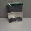 POPRUN Monthly Planner 2026-2027 (Large- 8.5" x 10.5" Soft Cover), 18-Month Calendar Book (Jul.2026-Dec.2027), Calendar Planner with Monthly Tabs & Pocket, 100 GSM Paper - Black