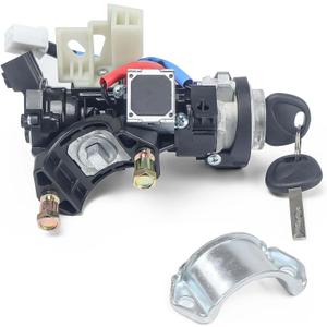 81900-D5B00 Ignition Lock Switch Assembly with Keys Compatible with Kia Optima 2016-2020, Ignition Lock Cylinder with Housing Replaces# 81900-D5A00, 81905-D4120, 81991-35240, 81970-D4B00, 81900D5B00