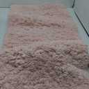 Bathroom Runner Rug 24x59 Pink Non Slip Fluffy Long Bath Mat for Bathroom Floor Washable Plush Luxury Bath Rug for Tub Absorbent Shower Sink Mat Bedside Rug
