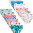 Winging Day Little Girls Baby Assorted Prints Panties Size 5 (12-Pack)