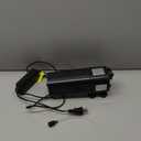 Aquarium U-V Filter for 10-40 gal, 132 GPH Swirl Turbo Design Submersible Internal Turtle Fish Tank Filter w/Timer, Quiet Power Pump Air Supply Green Clean Machine Saltwater Freshwater Green Killing