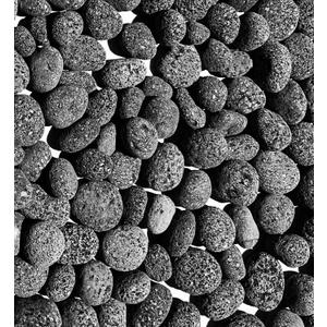 Black Lava Rocks for Fire Pit, Gas Fireplace Rocks, 1 to 2 Inch, 20 lbs
