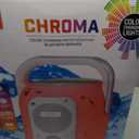 iLive Electronics Chroma Wireless Water Resistant Speaker with LED Lights, ISBW804W