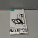 ESR for iPhone 14 Pro Max Case with Stand, Compatible with MagSafe, Full-Body Military-Grade Drop Proof Case with Built-in 9H+ Tempered Glass Screen Protector, Armor Series, Clear Black