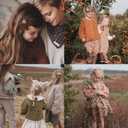 16 Pcs Hair Clips for Girls with Bows Butterfly Flower,2" Fully Lined Alligator Clips and Barrettes,Handmade Hair Accessories for Baby Toddler Young Kids School Age Girls Gifts (fall winter)