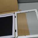 Americanflat Kids Artwork Frame Changeable (White) - Magnetic Door Holds 100 Art Pieces - 8.5x11 Letter Size Display with Mat or 10x12.5 Without Mat - My Mini Masterpiece