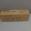 12-Inch Linear Shower Drain with Tile Insert Grate, SUS 304 Stainless Steel Linear Drain, Brushed Nickel Long Rectangle Shower Floor Drain with Leveling Feet, Hair Strainer, Fits Bathroom