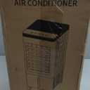 Portable Air Conditioners, Evaporative Air Cooler [40Hrs Lasting], Portable ac Unit w/ 2.6 Gal Water Tank & 3 Speeds, Personal Air Cooler with Remote, Fast Cooling Windowless Air Conditioner for Room