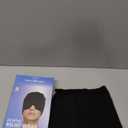 Migraine Relief Cap FSA Eligible HSA, Headache Relief Cap, Ice Head Wrap with Hot or Cold Therapy, Ice Hat, Hangover Relief Products, Migraine Mask for Anxiety Relief, Gifts for Migraine Sufferers (Black)