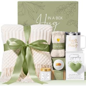 Sympathy Gift Baskets Sympathy Gifts for Loss of Loved One Mother Father Husband Mom Dad, Memorial Condolences Grief Bereavement Gift Ideas for Loss, Miscarriage Gifts for Mothers Women Care Package