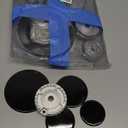 11PCS Gas Stove Burner Covers Cooker Hat Set, Comaptible for SA-BAF Gas Stoves, 1 Plus Large, 1 Large, 2 Middle, 1 Small, Lid Upgraded Gas Hob Burner Crown Flame Cap, Replacement Caps Stove Burner Hea