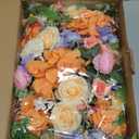 Headstone Flower Saddles for Graves Color Silk Cemetery Flower Outdoor Memorial Flowers for Gravesite Gravestone Tombstone Decorations