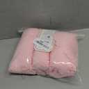 American Baby Company 3 Pack 100% Natural Cotton Fitted Mini Crib Sheets 38" x 24" - Soft & Breathable Small Nesting Portable Sheets, Fits Pack N Play Mattresses, Pink, for Boys & Girls