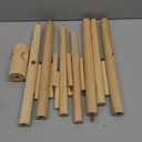 LIFKOME 1pc Wooden Standing Coat Rack Triangular Base Detachable Design for Coats Bags and Hats Stylish and Clothes Hanger for Bedroom and Entryway (170X46X46CM, White)