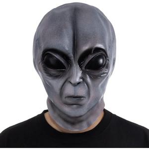 Realistic Alien Face Masks Extraterrestrial Encounter Prank Masks Fun Halloween Cosplay