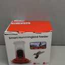 Smart Hummingbird Feeder Camera with AI Identification, 2.5K HD & Color Night Vision, Solar Powered Outdoor, IP66 Weatherproof  Garden Decor & Gift for Bird Lovers