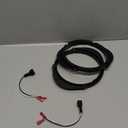 Speaker Adapter w/Harness 6.5" 2-Pair Fit for F150 F250 F350 Explorer & More; Black ABS & Brass; Car Speaker Mounting Spacer Bracket Kit