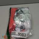 ZZXIAOJIE Christmas Red Costume Women Adult Dress with Wig Hooded Robe Necklace Costume for Christmas (Medium)