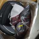 Chicco KidFit Zip Air Plus 2-in-1 Belt Positioning Booster Car Seat, Backless and High Back Booster Seat, for Children Aged 4 Years and Up and 40-100 lbs | Q Collection/Black/Grey